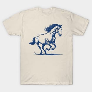 horse trotting T-Shirt